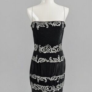Escada 90's Vintage Evening Dress.